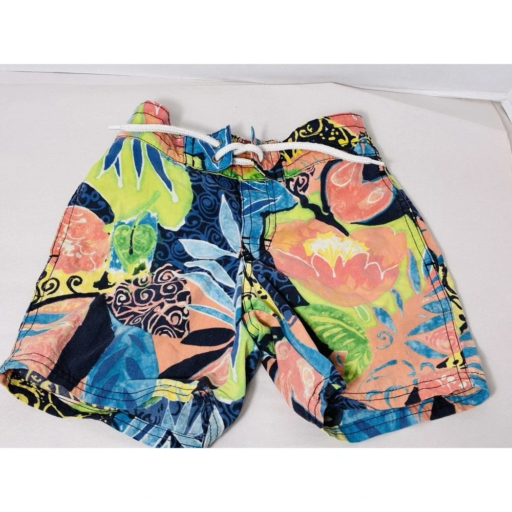Polo Ralph Lauren  It's‎ Swim Shorts 4T Boys Tropical Beach Vacation